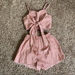 shorts & top set
